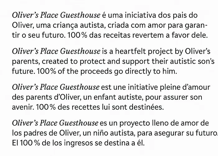 Oliver's Place * Casal Pereiro